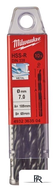 Набор сверл Milwaukee 4932363504 (10 предметов) - Изображение №1 — Интернет-магазин ПроЗаказ