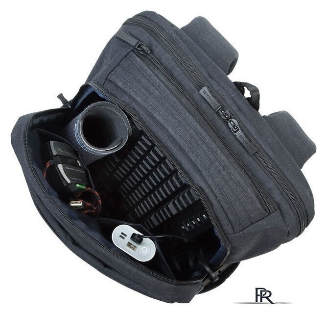 Городской рюкзак Rivacase 8365 (черный) - Изображение №10 — Интернет-магазин ПроЗаказ