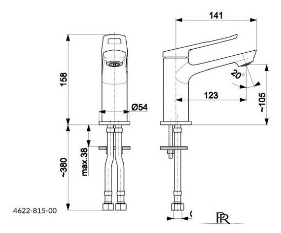 Смеситель Armatura Amazonit 4622-815-00 - Изображение №3 — Интернет-магазин ПроЗаказ