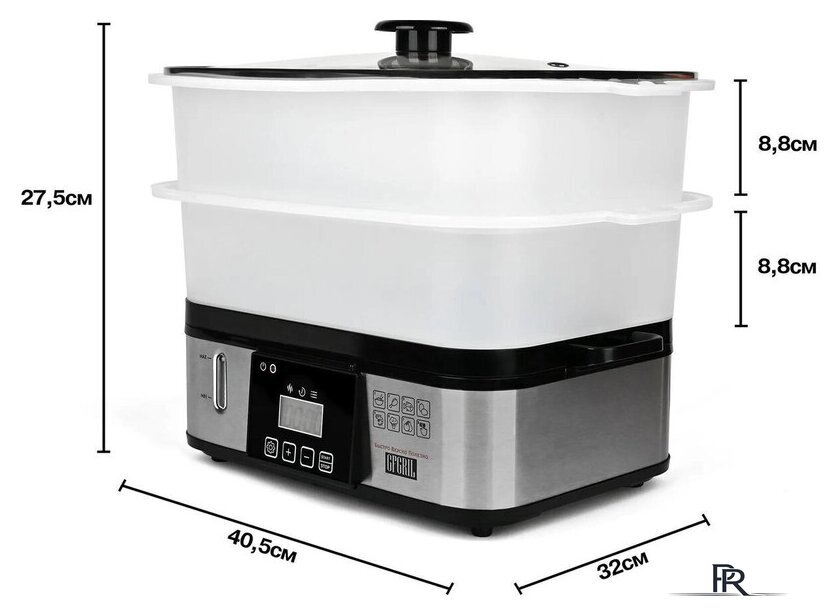 Пароварка GFgril GFS-9D - Изображение №14 — Интернет-магазин ПроЗаказ