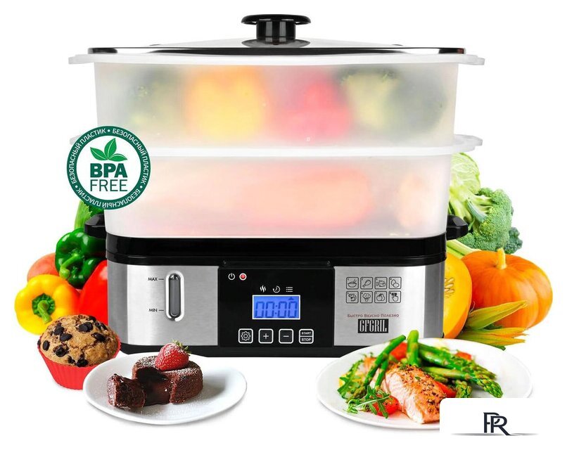 Пароварка GFgril GFS-9D - Изображение №5 — Интернет-магазин ПроЗаказ