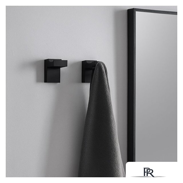 Набор аксессуаров для ванной Lauter 21SH7062 + 21SH7052 + 21SH7092 + 21SH7102 (Matt Black, 4 предмета) - Изображение №13 — Интернет-магазин ПроЗаказ