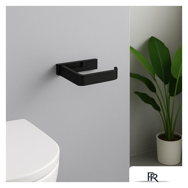 Набор аксессуаров для ванной Lauter 21SH7062 + 21SH7052 + 21SH7092 + 21SH7102 (Matt Black, 4 предмета) - Изображение №14 — Интернет-магазин ПроЗаказ