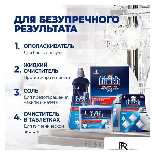 Капсулы для посудомоечной машины Finish Powerball Quantum All in 1 (100 шт) - Изображение №8 — Интернет-магазин ПроЗаказ