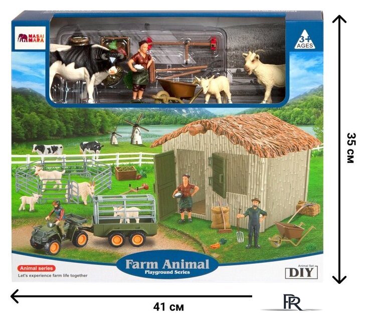 Игровой набор Masai Mara На ферме ММ205-048 - Изображение №2 — Интернет-магазин ПроЗаказ