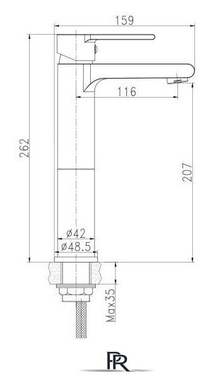 Умывальник Cersanit Moduo 50 Square 63570 + 63111 - Изображение №8 — Интернет-магазин ПроЗаказ