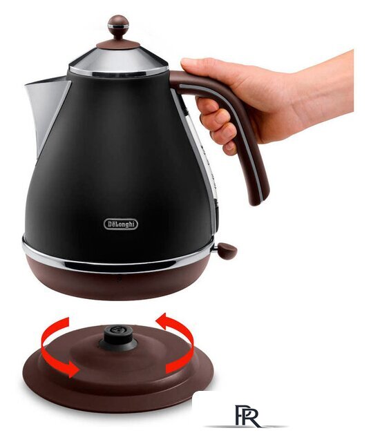 Электрический чайник DeLonghi KBOV 2001.BK - Изображение №2 — Интернет-магазин ПроЗаказ