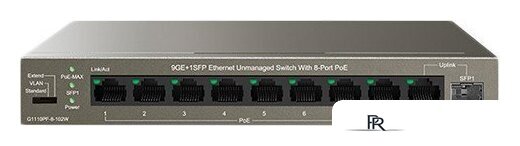Неуправляемый коммутатор IP-COM G1110PF-8-102W - Изображение №1 — Интернет-магазин ПроЗаказ