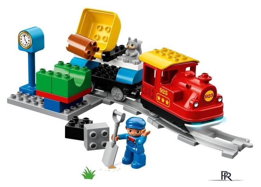 Конструктор LEGO Duplo 10874 Паровоз - Изображение №3 — Интернет-магазин ПроЗаказ