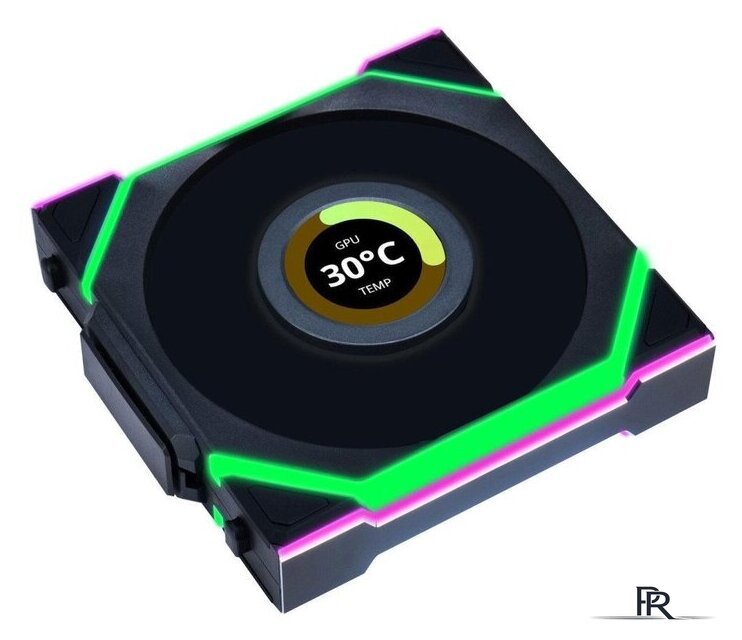 Вентилятор для корпуса Lian Li Uni Fan SL 120 Wireless LCD Reverse G99.12RSLLCD1W1B.R0 - Изображение №1 — Интернет-магазин ПроЗаказ