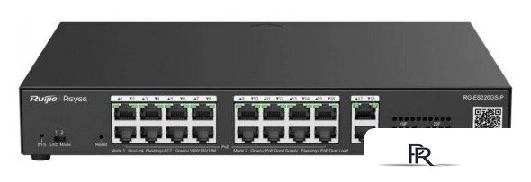 Управляемый коммутатор 2-го уровня Reyee RG-ES220GS-P - Изображение №1 — Интернет-магазин ПроЗаказ