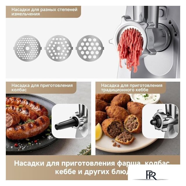 Мясорубка Trouver Meat Grinder MG20 (с евровилкой) - Изображение №10 — Интернет-магазин ПроЗаказ