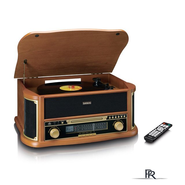 Многофункциональный аудиоцентр Lenco Classic Phono TCD-2551 - Изображение №7 — Интернет-магазин ПроЗаказ