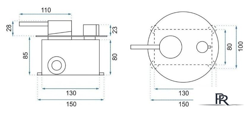 Душевая система  Rea Lungo REA-P4110 (золотой) - Изображение №8 — Интернет-магазин ПроЗаказ