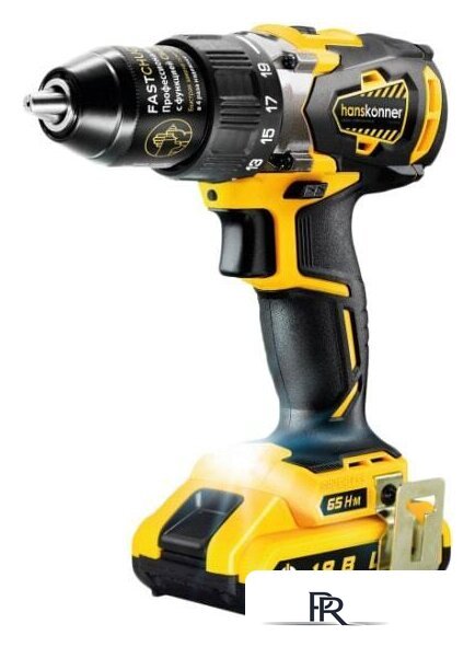 Дрель-шуруповерт Hanskonner HCD1865BL (с 2-мя АКБ) - Изображение №1 — Интернет-магазин ПроЗаказ
