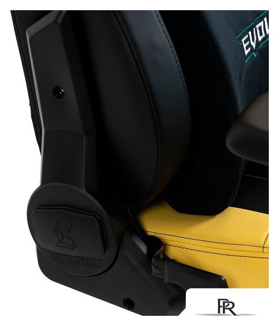 Игровое (геймерское) кресло Evolution Nomad PRO Cyberpunk Core (черный/желтый) - Изображение №12 — Интернет-магазин ПроЗаказ