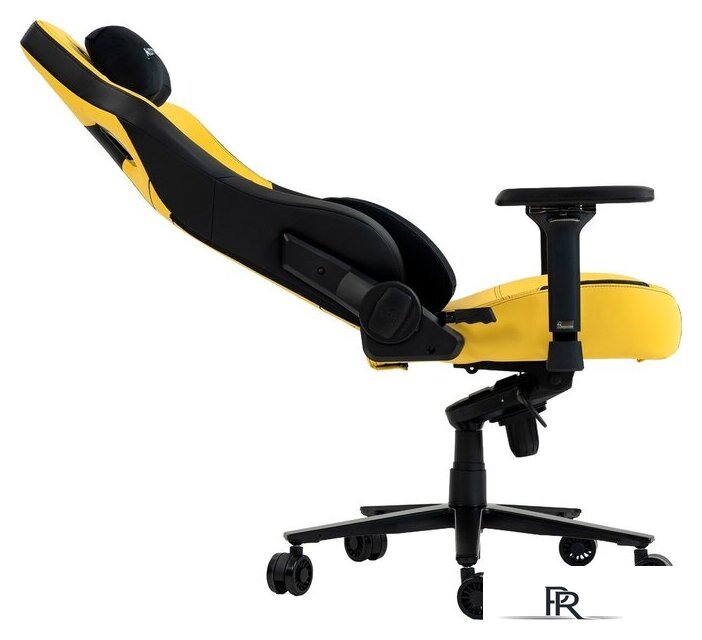 Игровое (геймерское) кресло Evolution Nomad PRO Cyberpunk Core (черный/желтый) - Изображение №15 — Интернет-магазин ПроЗаказ
