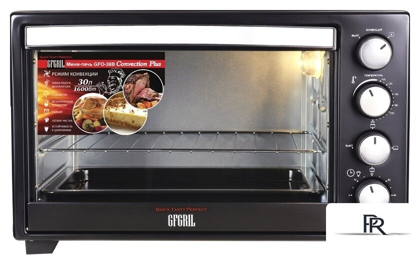 Мини-печь GFgril GFO-30B Convection Plus - Изображение №1 — Интернет-магазин ПроЗаказ