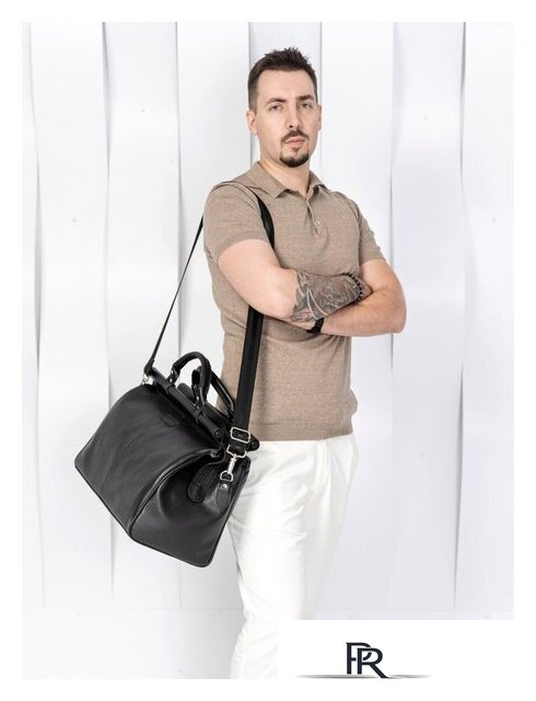 Саквояж Carlo Gattini Classico Veano 4004-01 (черный) - Изображение №9 — Интернет-магазин ПроЗаказ