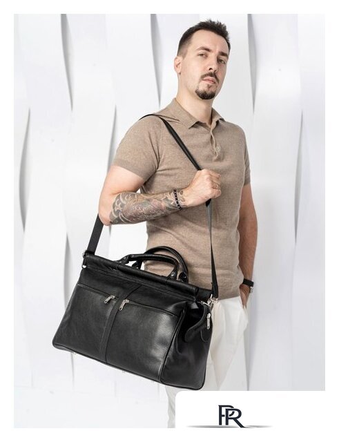 Саквояж Carlo Gattini Classico Veano 4004-01 (черный) - Изображение №10 — Интернет-магазин ПроЗаказ