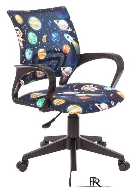 Компьютерное кресло Бюрократ Burokids 1 (черный космонавт) - Изображение №1 — Интернет-магазин ПроЗаказ