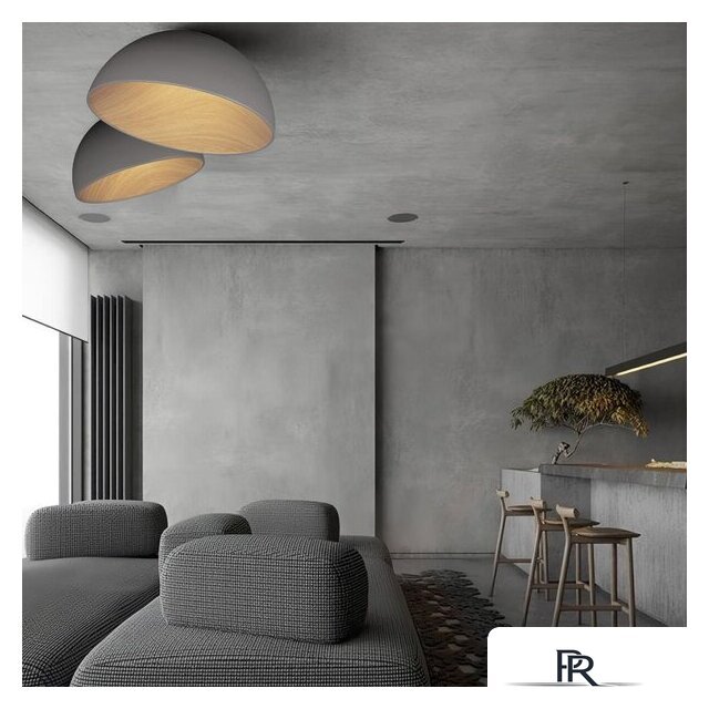 Люстра средней высоты LOFT IT Egg 10197/350 (серый) - Изображение №7 — Интернет-магазин ПроЗаказ