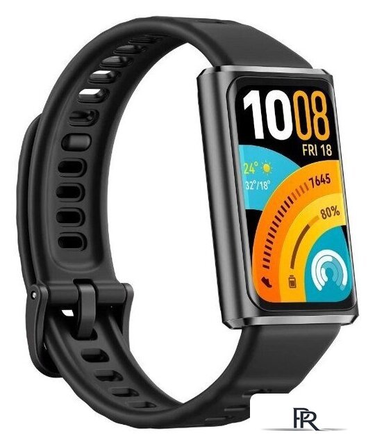 Фитнес-браслет Huawei Band 11 Pro (черный, с черным силиконовым ремешком, международная версия) - Изображение №3 — Интернет-магазин ПроЗаказ