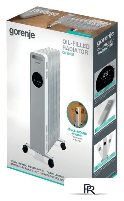 Масляный радиатор Gorenje OR2000E - Изображение №5 — Интернет-магазин ПроЗаказ