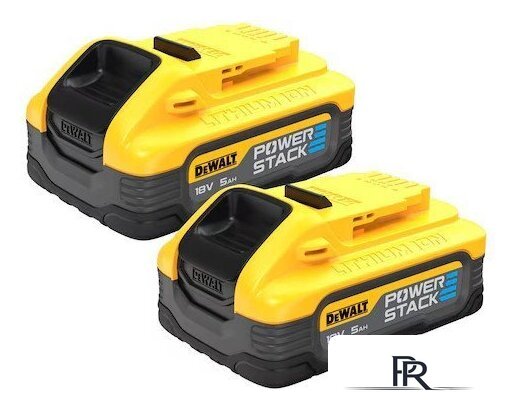 Аккумулятор DeWalt DCBP518H2 (18В/2x5 Ач) - Изображение №1 — Интернет-магазин ПроЗаказ