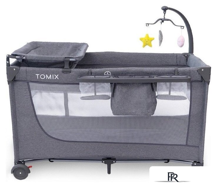 Манеж-кровать Tomix Lullaby Lux BM-02 (grey) - Изображение №2 — Интернет-магазин ПроЗаказ