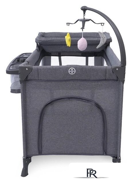 Манеж-кровать Tomix Lullaby Lux BM-02 (grey) - Изображение №3 — Интернет-магазин ПроЗаказ