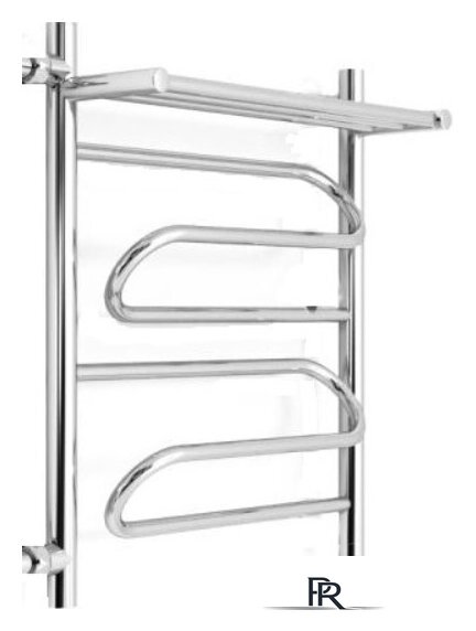 Полотенцесушитель Granula Браво, с полочкой боковое подключение левое 50х60 см - Изображение №1 — Интернет-магазин ПроЗаказ