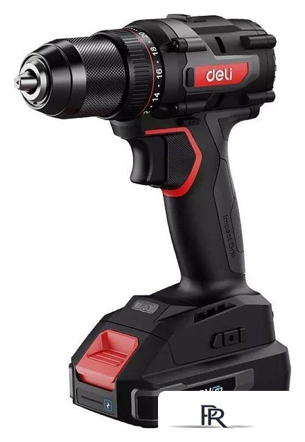 Дрель-шуруповерт Deli CZ20-1D2 (с 2-мя АКБ, сумка) - Изображение №1 — Интернет-магазин ПроЗаказ