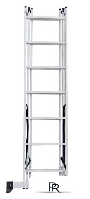 Лестница-стремянка Новая высота NV 123 алюминиевая трёхсекционная 3x7 ступеней - Изображение №11 — Интернет-магазин ПроЗаказ