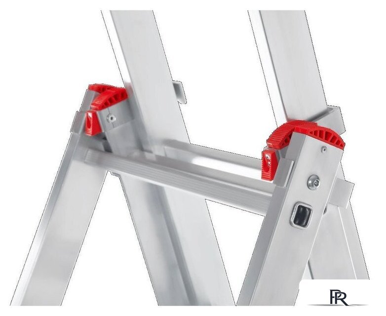 Лестница-стремянка Новая высота NV 123 алюминиевая трёхсекционная 3x7 ступеней - Изображение №3 — Интернет-магазин ПроЗаказ