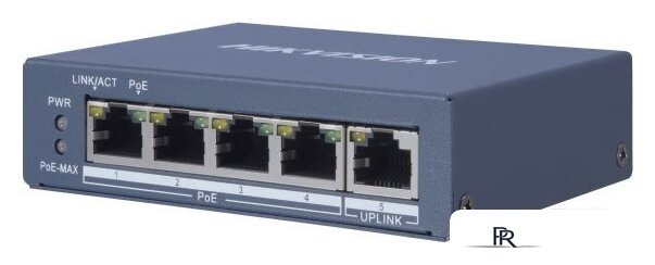 Неуправляемый коммутатор Hikvision DS-3E0505HP-E - Изображение №1 — Интернет-магазин ПроЗаказ
