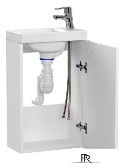  Cersanit Тумба с умывальником Lara + Como 40 64228 (со смесителем) - Изображение №2 — Интернет-магазин ПроЗаказ