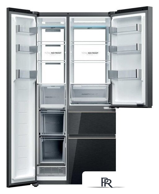 Холодильник side by side Haier HSPR79F19DNGG - Изображение №3 — Интернет-магазин ПроЗаказ