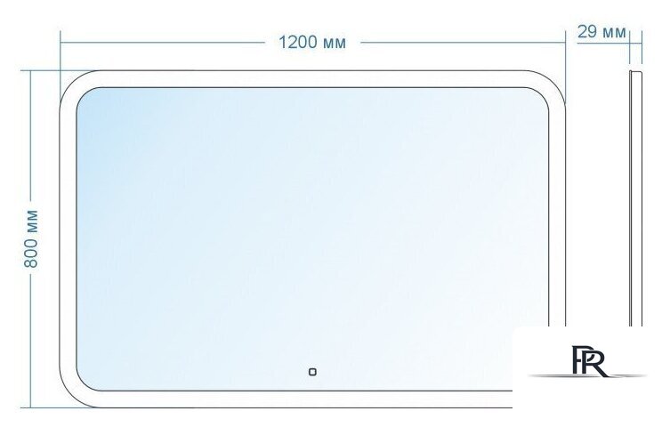 Зеркало Doratiz Ева 120x80 2711.932 - Изображение №7 — Интернет-магазин ПроЗаказ