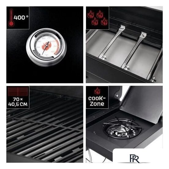Газовый гриль для дачи Landmann Rookie 4.1 Cook 13712 - Изображение №4 — Интернет-магазин ПроЗаказ