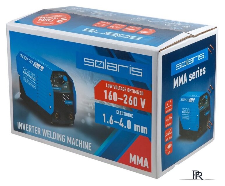 Сварочный инвертор Solaris MMA-200D - Изображение №7 — Интернет-магазин ПроЗаказ