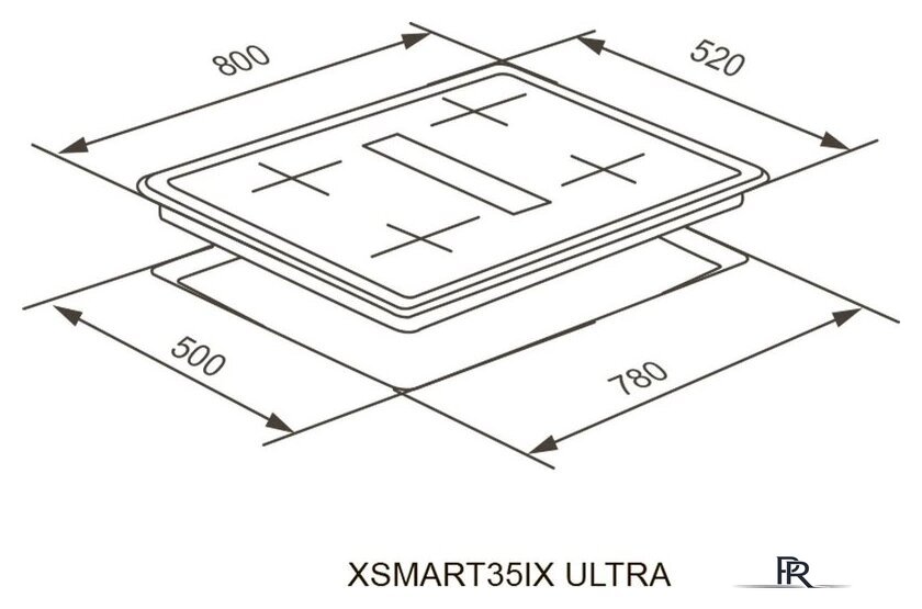 Варочная панель Meferi XSMART35IX Ultra - Изображение №19 — Интернет-магазин ПроЗаказ