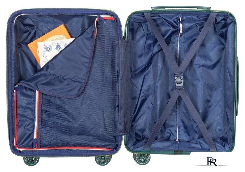 Чемодан-спиннер Mironpan 11272 (S, бежевый) - Изображение №2 — Интернет-магазин ПроЗаказ