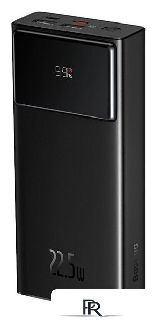 Внешний аккумулятор Baseus Star-Lord Digital Display Fast Charging Power Bank 30000mAh 22.5W (черный) - Изображение №2 — Интернет-магазин ПроЗаказ