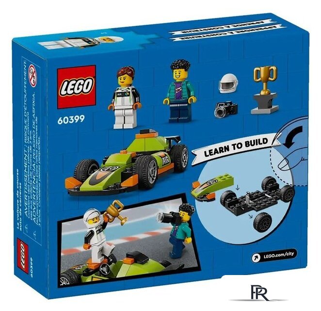 Конструктор LEGO City 60399 Зеленый гоночный автомобиль - Изображение №8 — Интернет-магазин ПроЗаказ