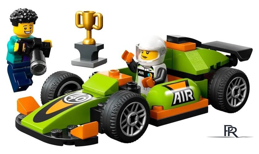 Конструктор LEGO City 60399 Зеленый гоночный автомобиль - Изображение №3 — Интернет-магазин ПроЗаказ