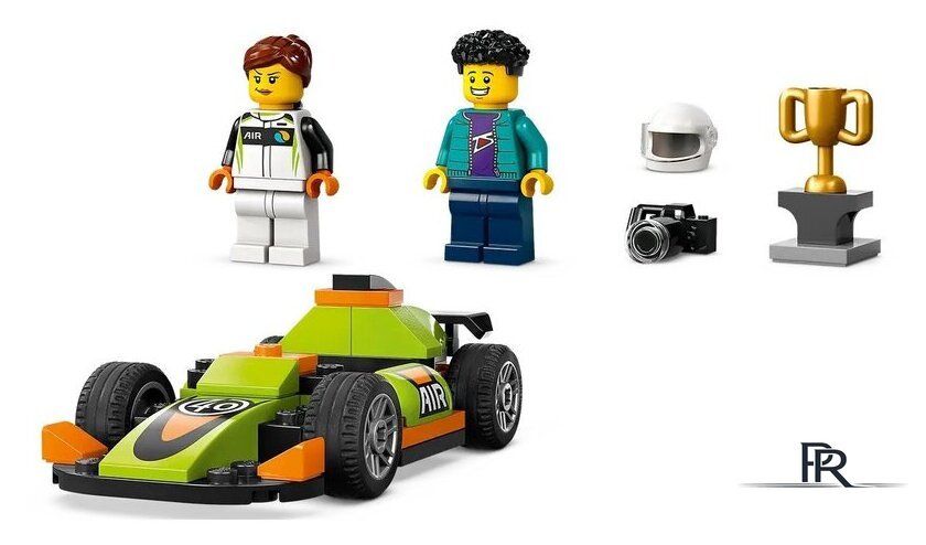 Конструктор LEGO City 60399 Зеленый гоночный автомобиль - Изображение №4 — Интернет-магазин ПроЗаказ