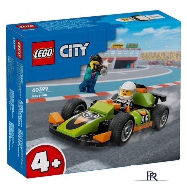 Конструктор LEGO City 60399 Зеленый гоночный автомобиль - Изображение №1 — Интернет-магазин ПроЗаказ