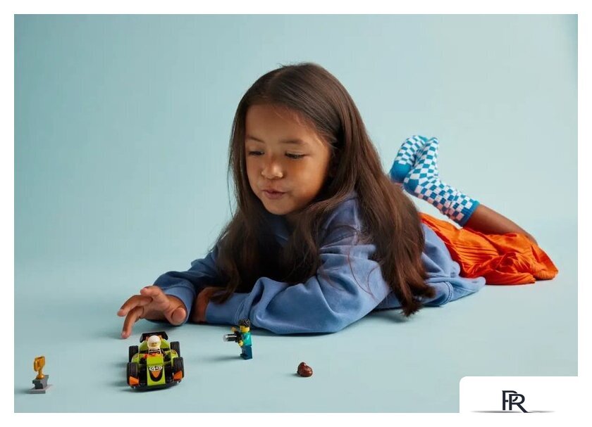 Конструктор LEGO City 60399 Зеленый гоночный автомобиль - Изображение №6 — Интернет-магазин ПроЗаказ