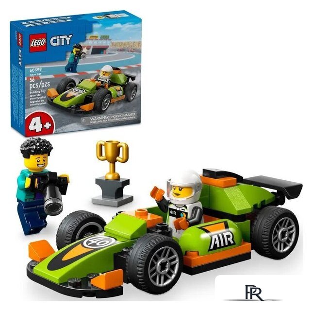 Конструктор LEGO City 60399 Зеленый гоночный автомобиль - Изображение №2 — Интернет-магазин ПроЗаказ